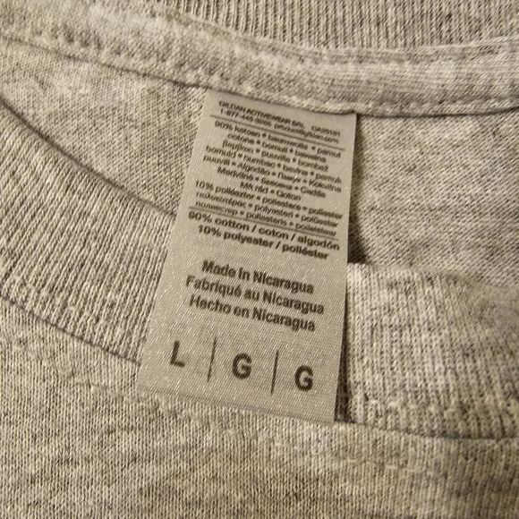 NWOT Gray Ohio State T-shirt. Size:L - Picture 4 of 4